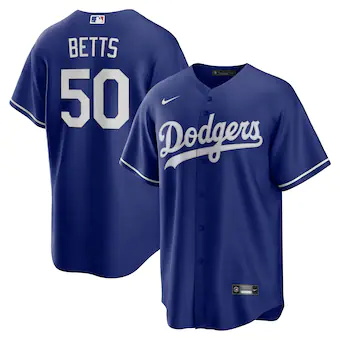 mens nike mookie betts royal los angeles dodgers alternate 